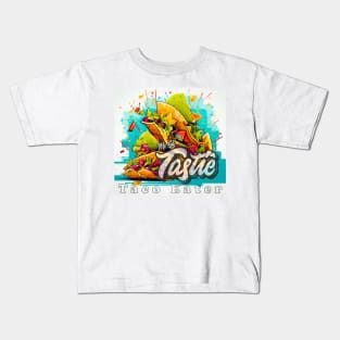 MeSoTastie #0001 Taco Eater Kids T-Shirt